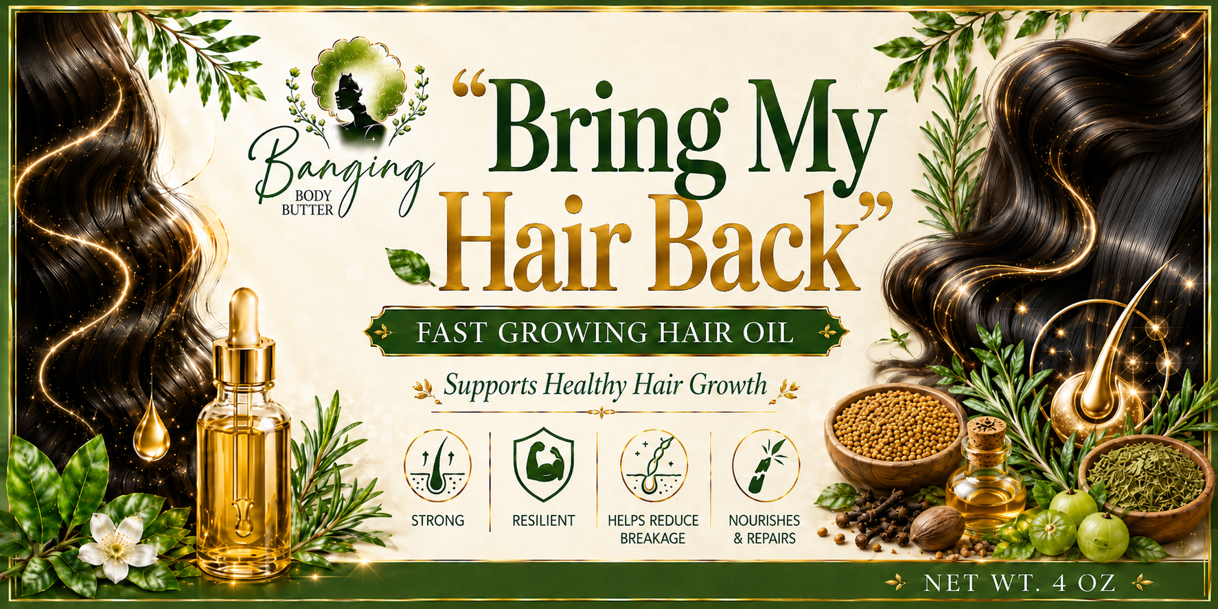 Bring My Hair Back Hair Oil